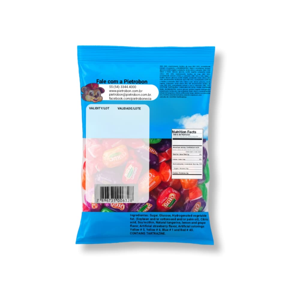 Caramelos suaves surtido de frutas Pietrobon (300 g / 10.58 oz) - Miniatura 2