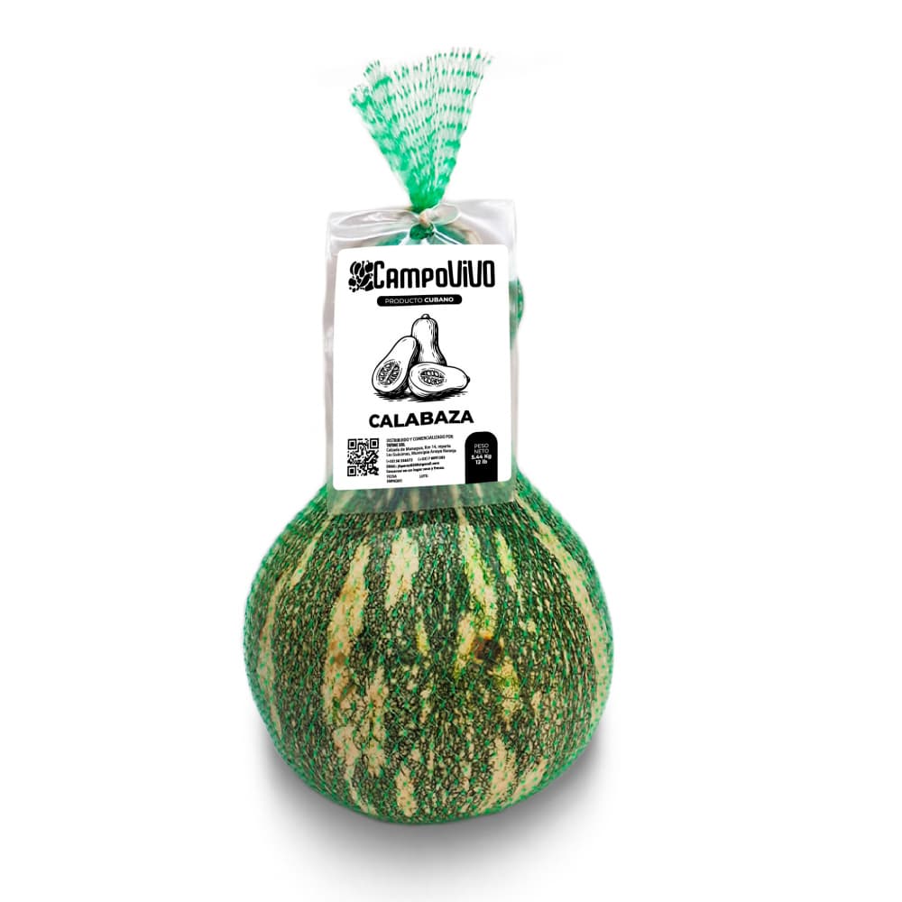 Calabaza Campo Vivo (5.44 kg / 12 lb) - Imagen 1