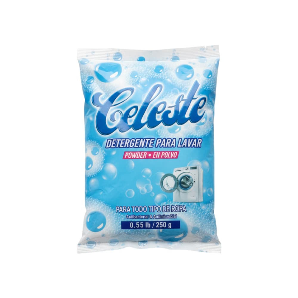 Combo Cesto para la ropa + Detergente para lavar Celeste (10 x 0.55 lb / 250 g) - Miniatura 3