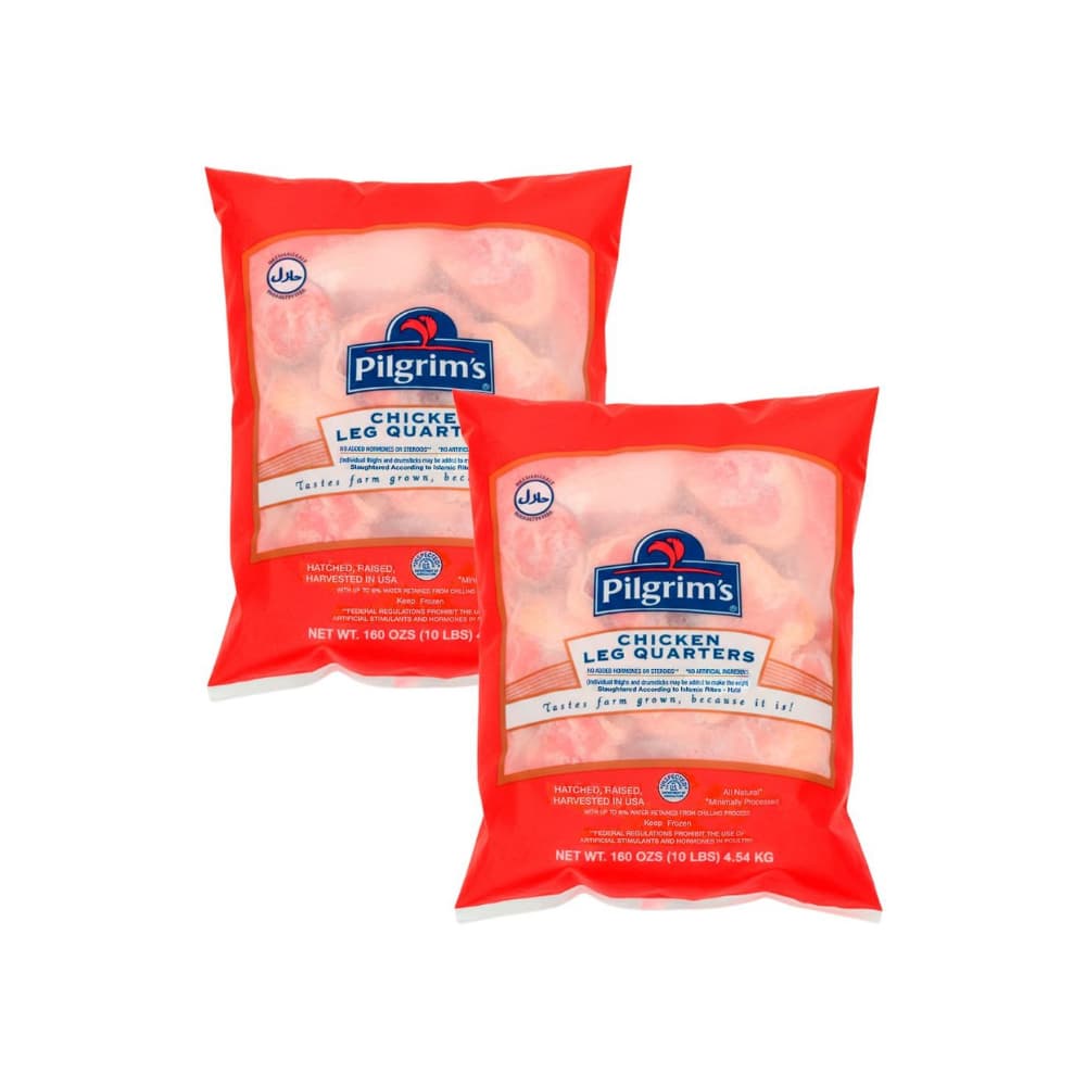 Cuartos traseros de pollo Pilgrim's (2 x 4.54 kg / 10 lb) - Imagen 1