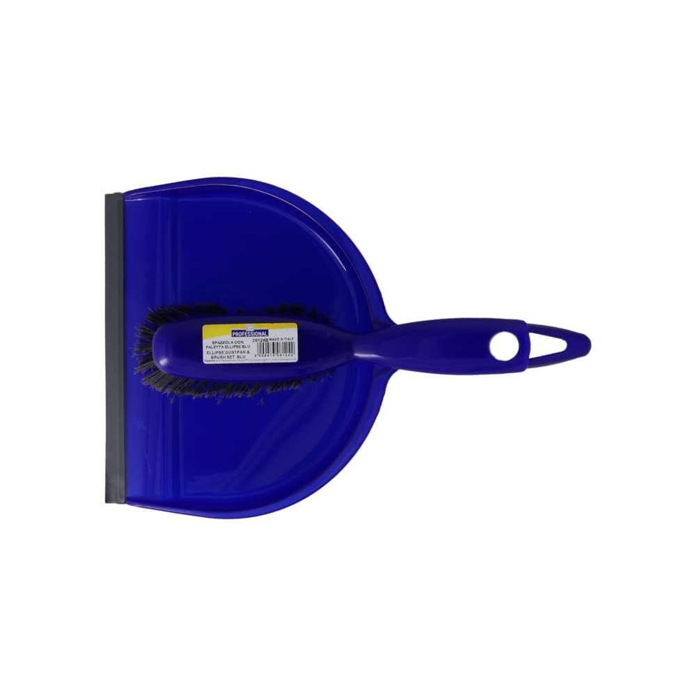 Juego de recogedor y cepillo color azúl Cm Professional - Miniatura 3