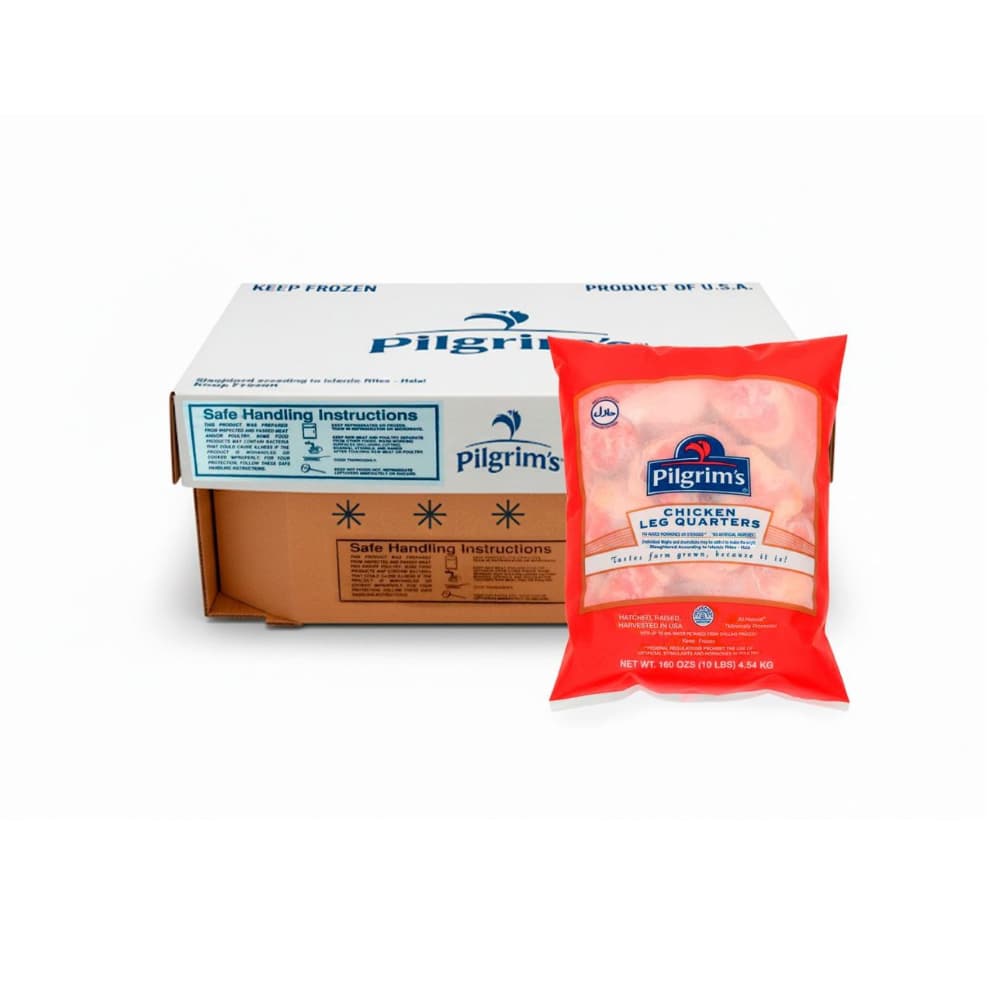 Cuartos traseros de pollo Pilgrim's (4 x 4.54 kg / 10 lb) - Imagen 1
