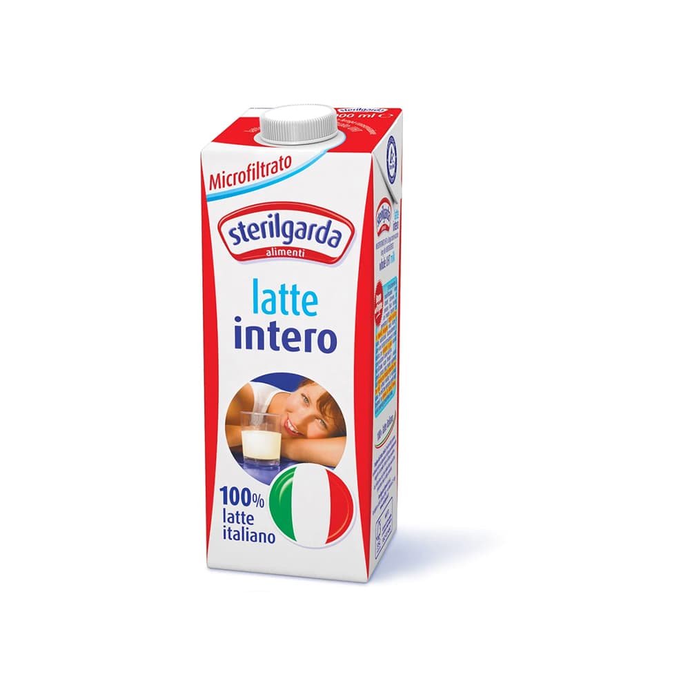 Leche entera microfiltrada Sterilgarda (1 L) - Imagen 1