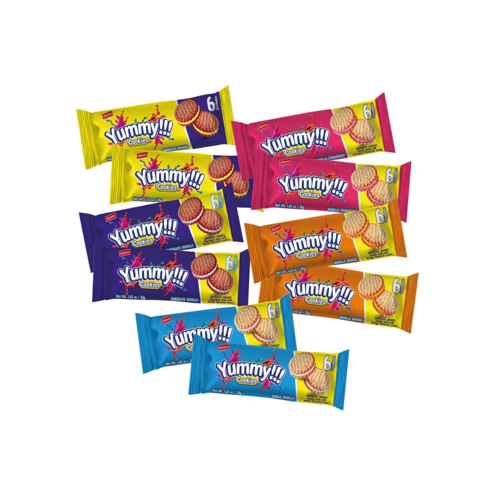 Combo de galletas dulces rellenas de sabores variados - Miniatura 1