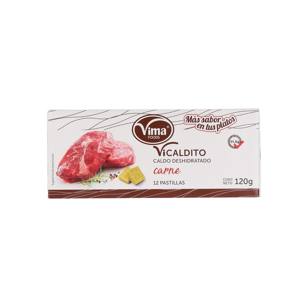 Caldo deshidratado sabor carne Vima Foods (120 g / 4.23 oz) - Miniatura 2