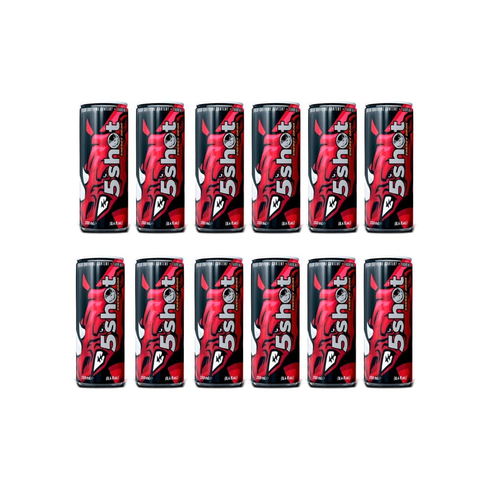 Bebida energética 5shot (12 x 250 ml) - Miniatura 1