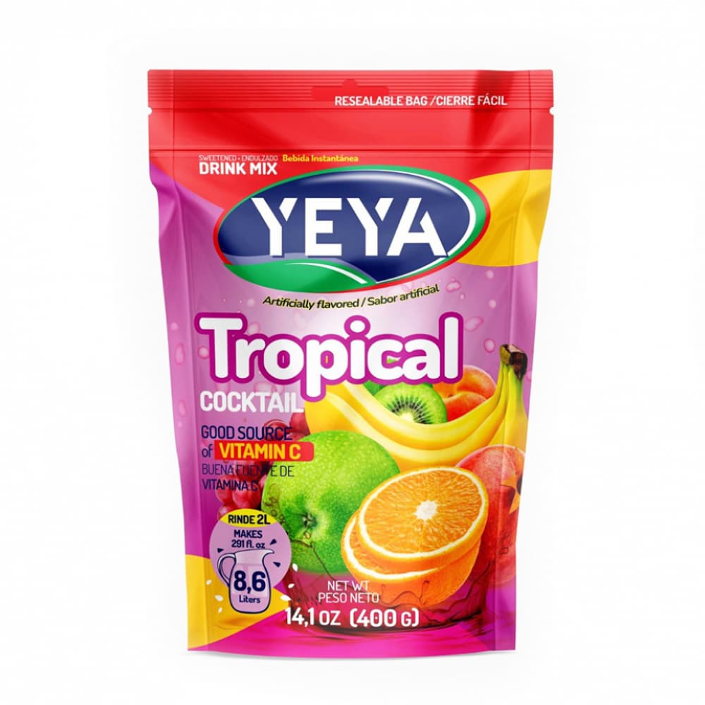 Caja de refresco instantáneo sabor tropical (15 x 400 g / 14.1 oz) - Miniatura 2