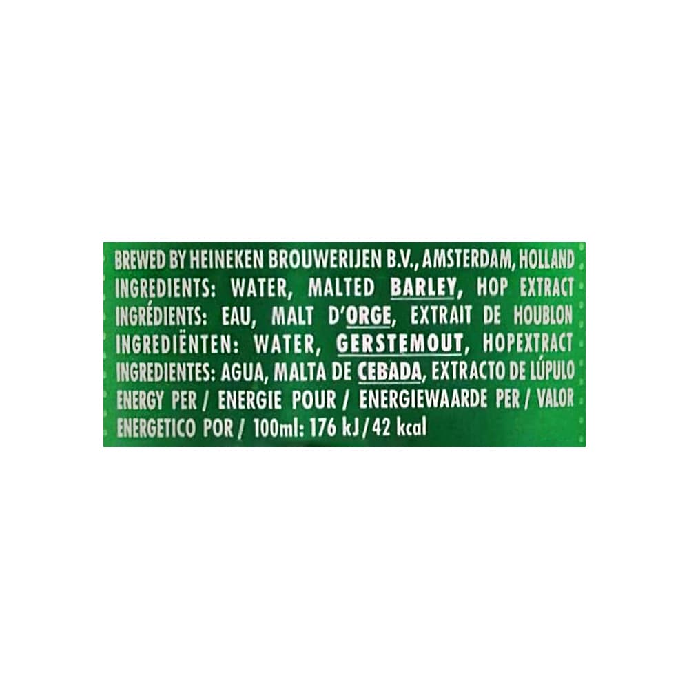 Cerveza de lata Heineken (12 x 330 ml) - Miniatura 4