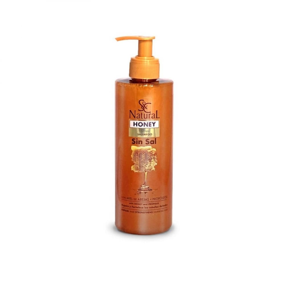 Champú sin sal con miel de abejas y propóleos Suchel Camacho (400 ml) - Miniatura 3