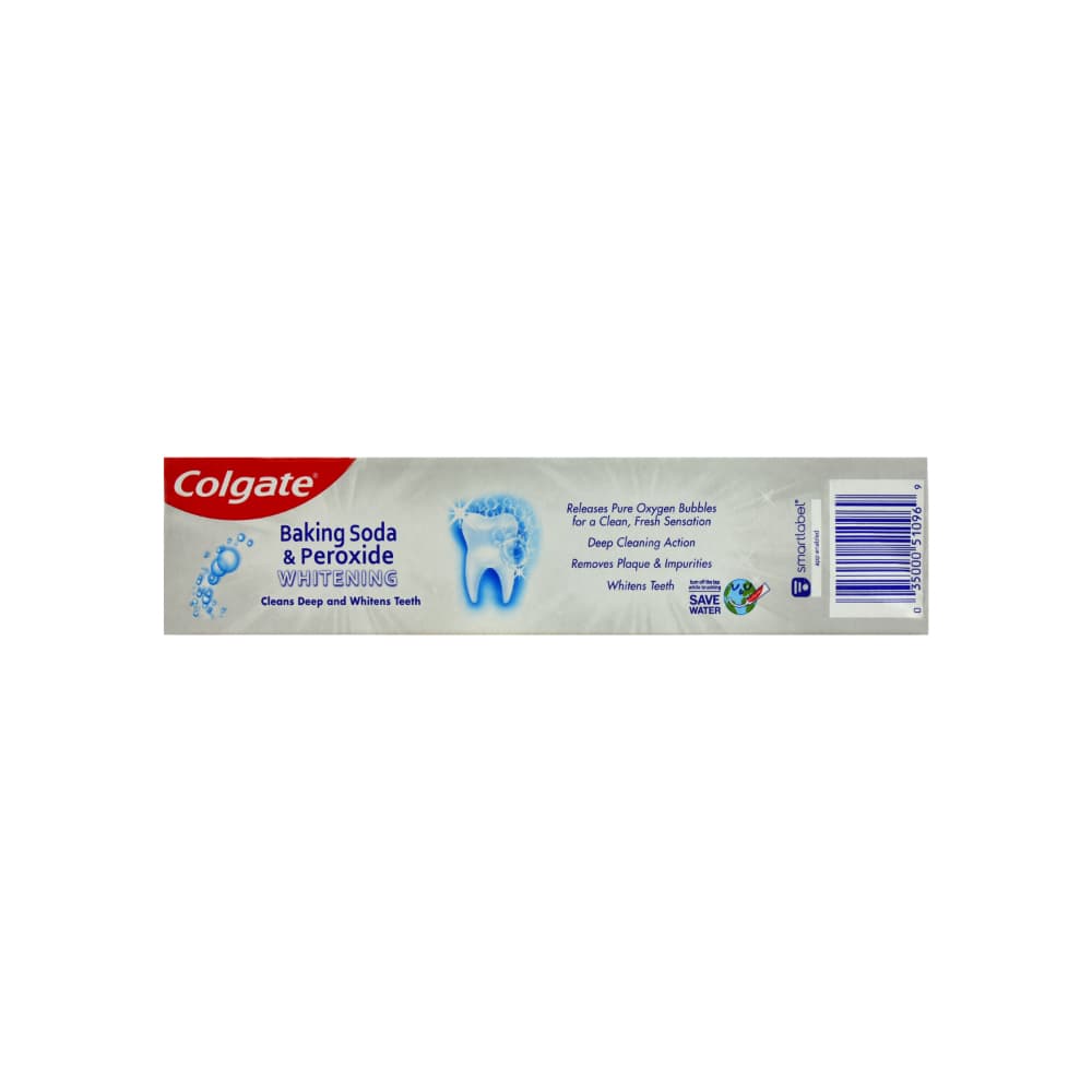 Pasta dental blanqueadora con peróxido Colgate (226 g / 8 oz) - Miniatura 2