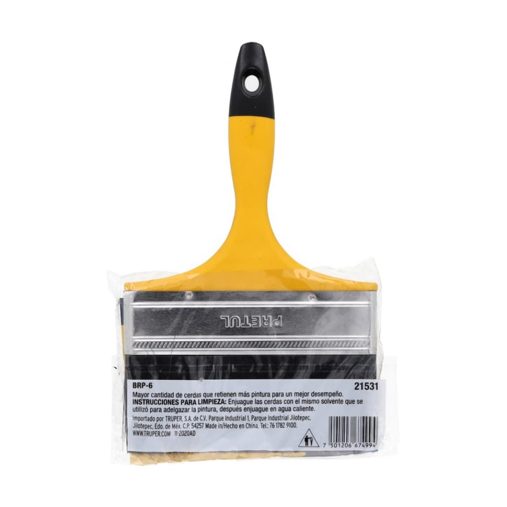 Brocha para pintar de 6" Pretul - Miniatura 2