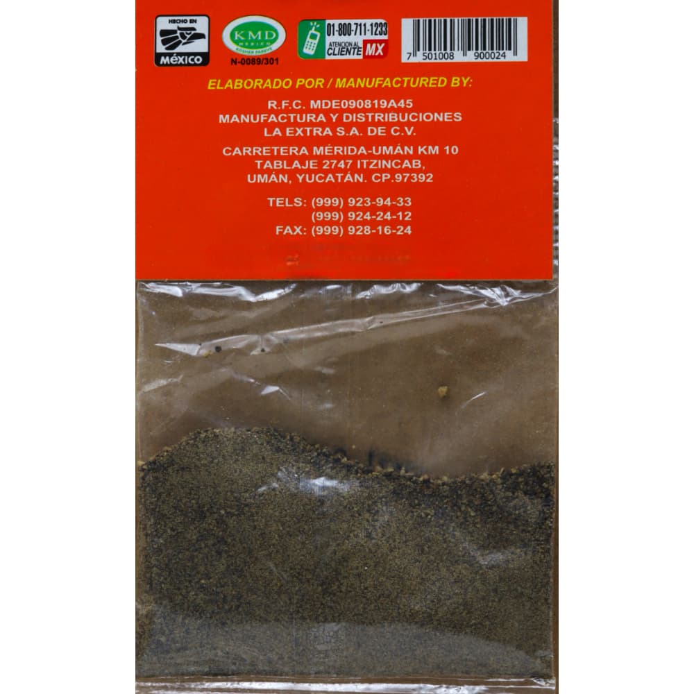 Pimienta molida La Extra (10 g) - Miniatura 3
