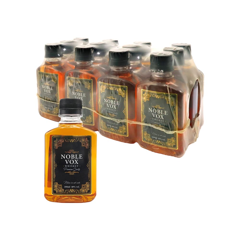 Whisky Noble Vox (12 x 200 ml) - Imagen 1