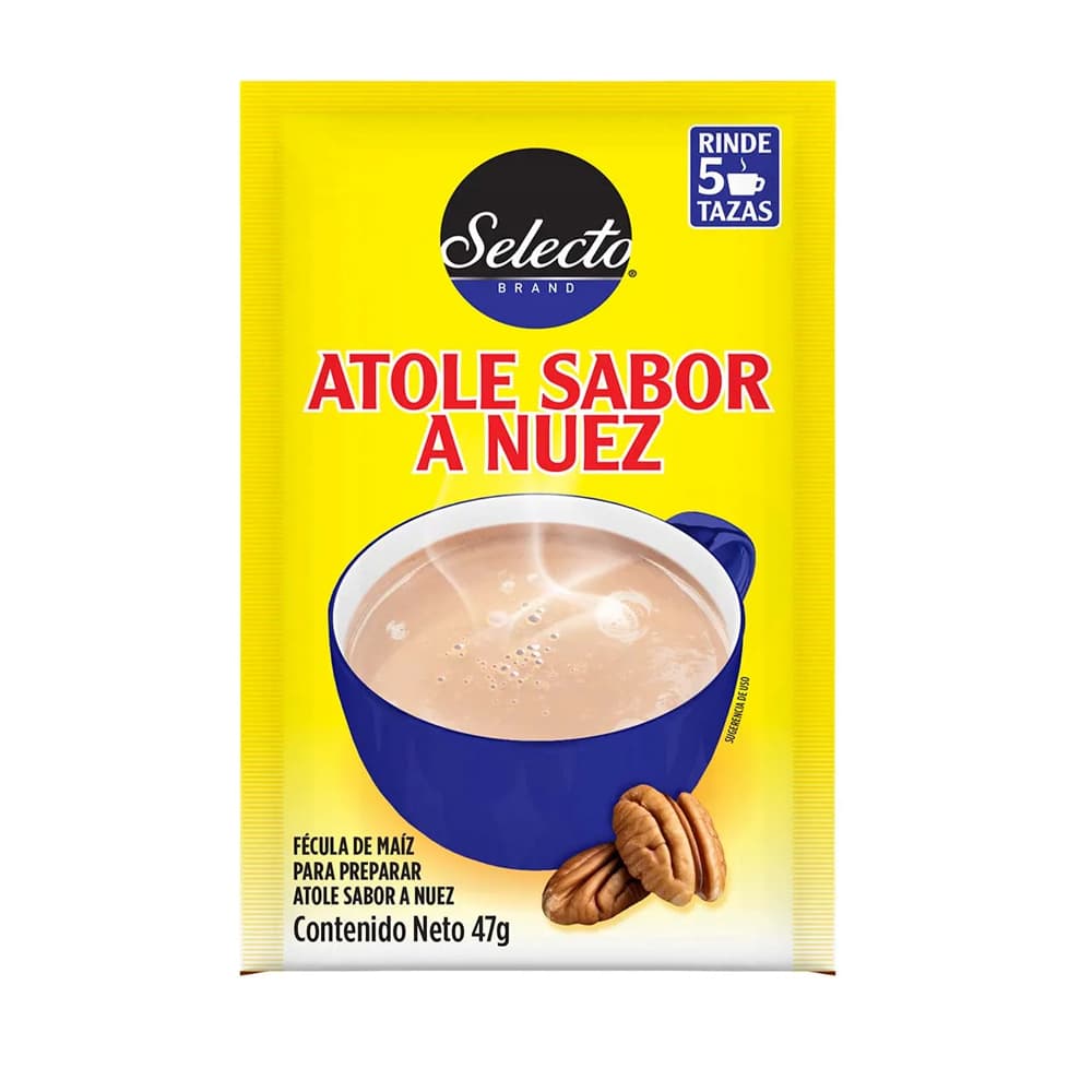 Atole sabor a nuez Selecto (47 g / 1.65 oz) - Miniatura 4