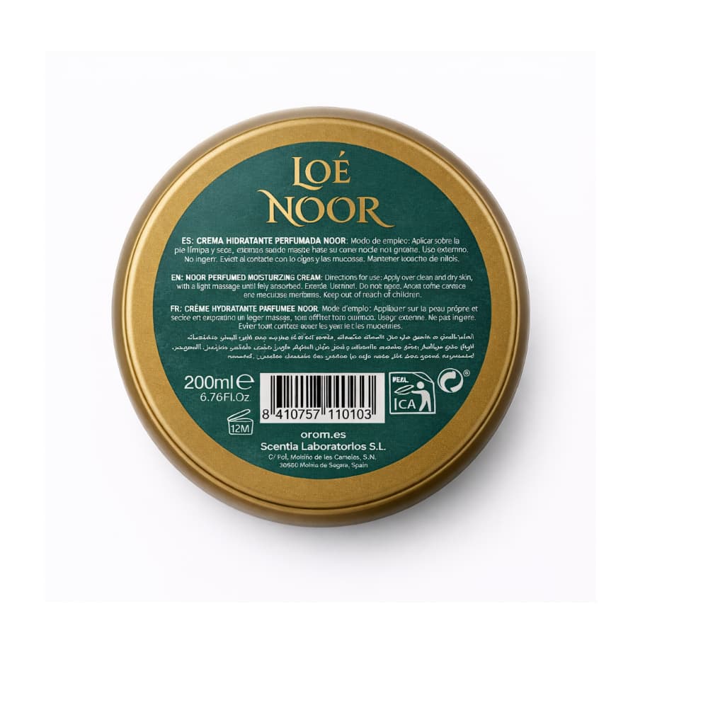 Crema hidratante perfumada Noor de Loé (200 ml) - Miniatura 3
