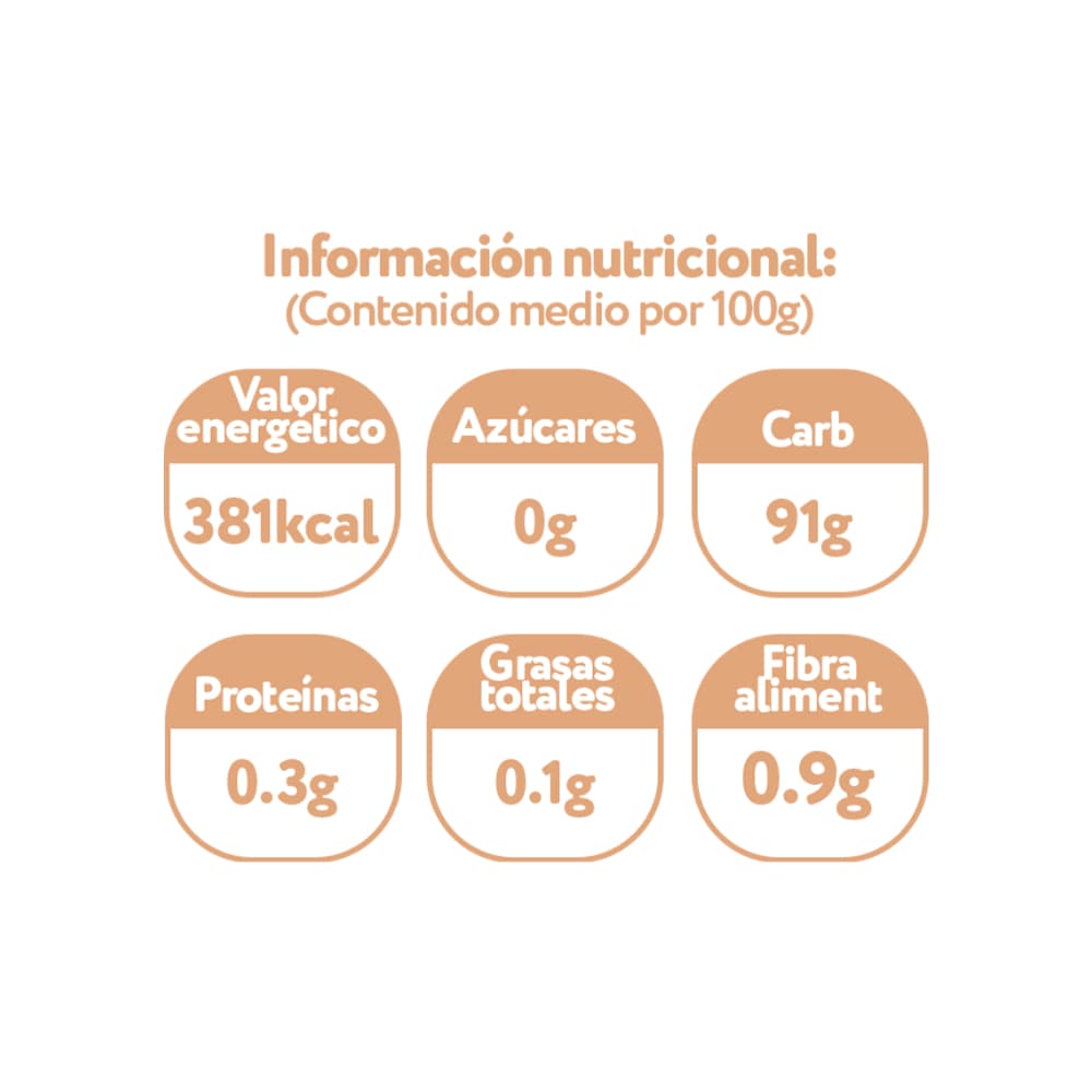 Maicena deLola (1 kg / 2.2 lb) - Miniatura 3