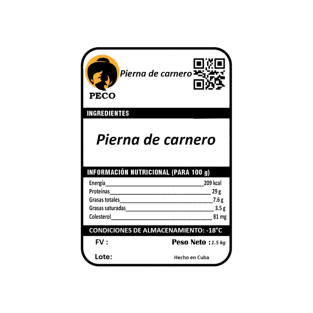 Pierna de carnero Peco (1.5 kg / 3.3 lb) - Miniatura 3