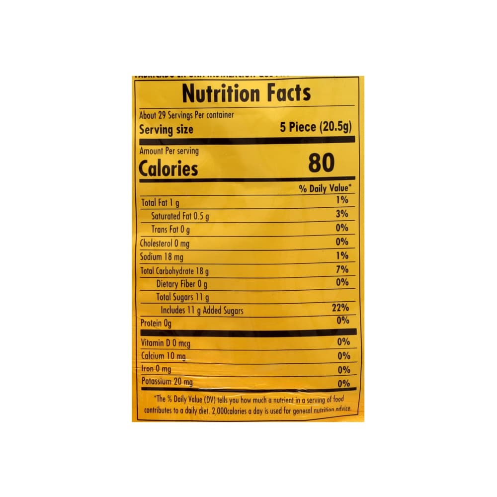 Caramelos sabor mango Mango Maxx (600 g / 1.32 lb) - Miniatura 3