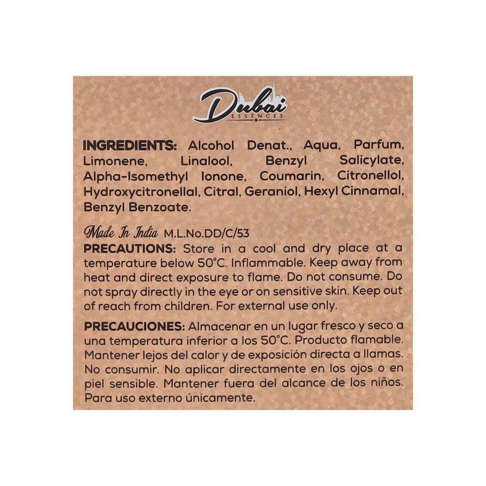 Eau de parfum para mujer La Vida De Vivi Dubai Essences (100 ml) - Miniatura 3