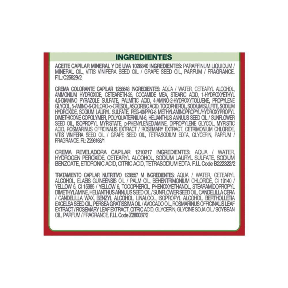 Tinte para el cabello 5562 fresa Nutrisse Garnier (45 g / 1.58 oz) - Miniatura 4
