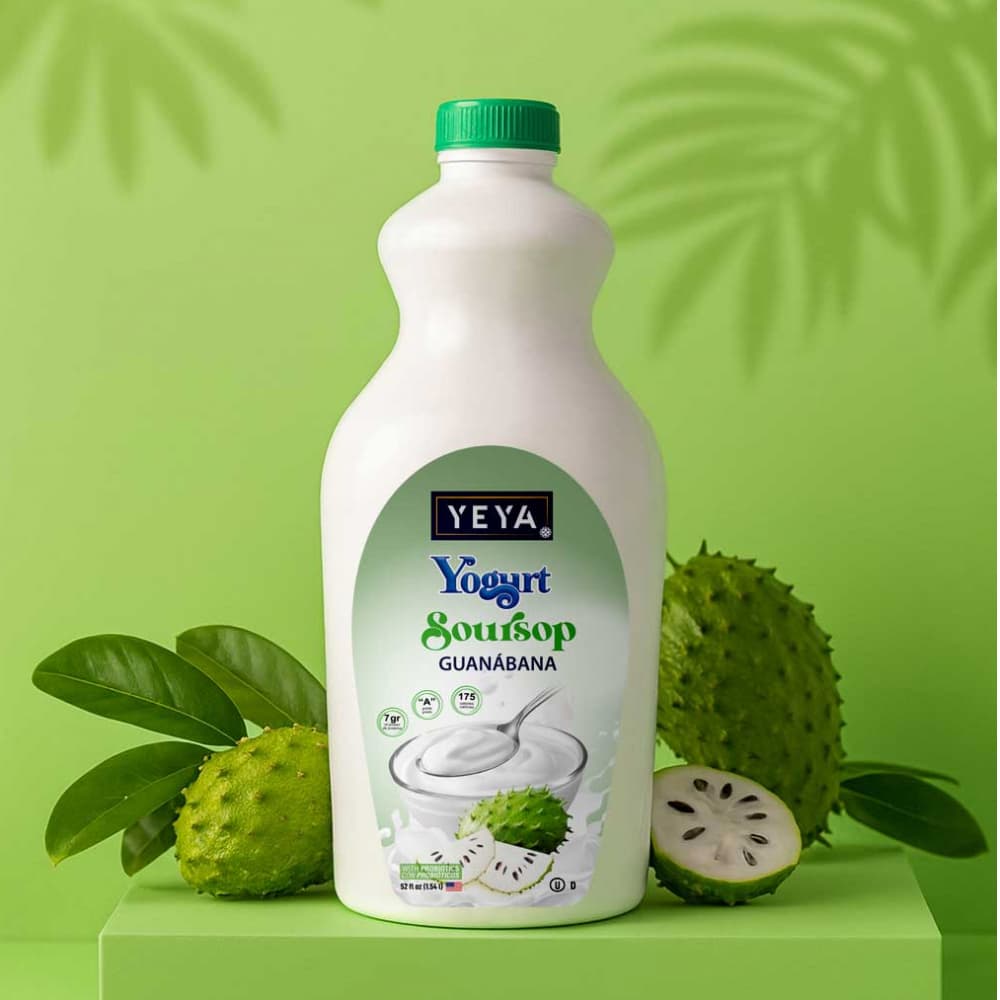 Yogurt de guanábana con probióticos Yeya (2 x 1.54 L) - Miniatura 4