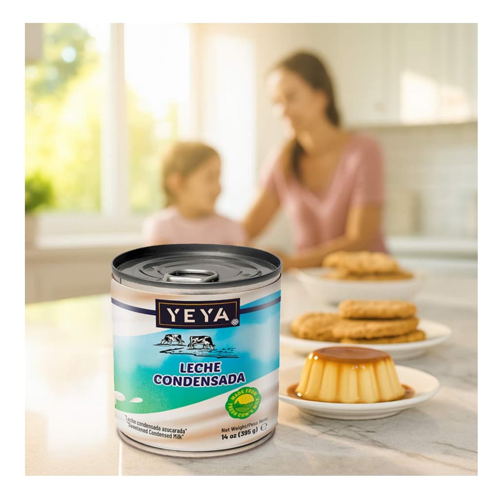 Leche condensada azucarada Yeya (395 g / 14 oz) - Miniatura 2