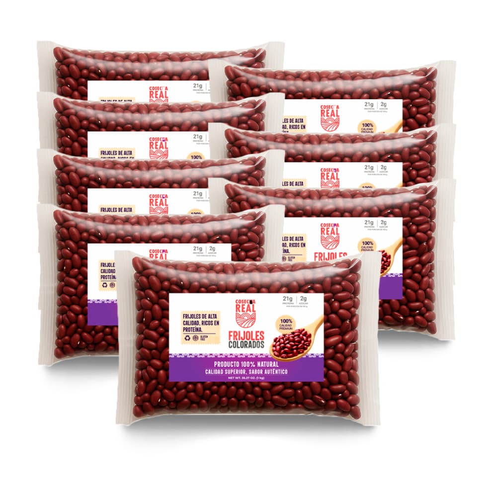 Frijoles colorados Cosecha Real (8 x 1 kg / 2.2 lb) - Imagen 1