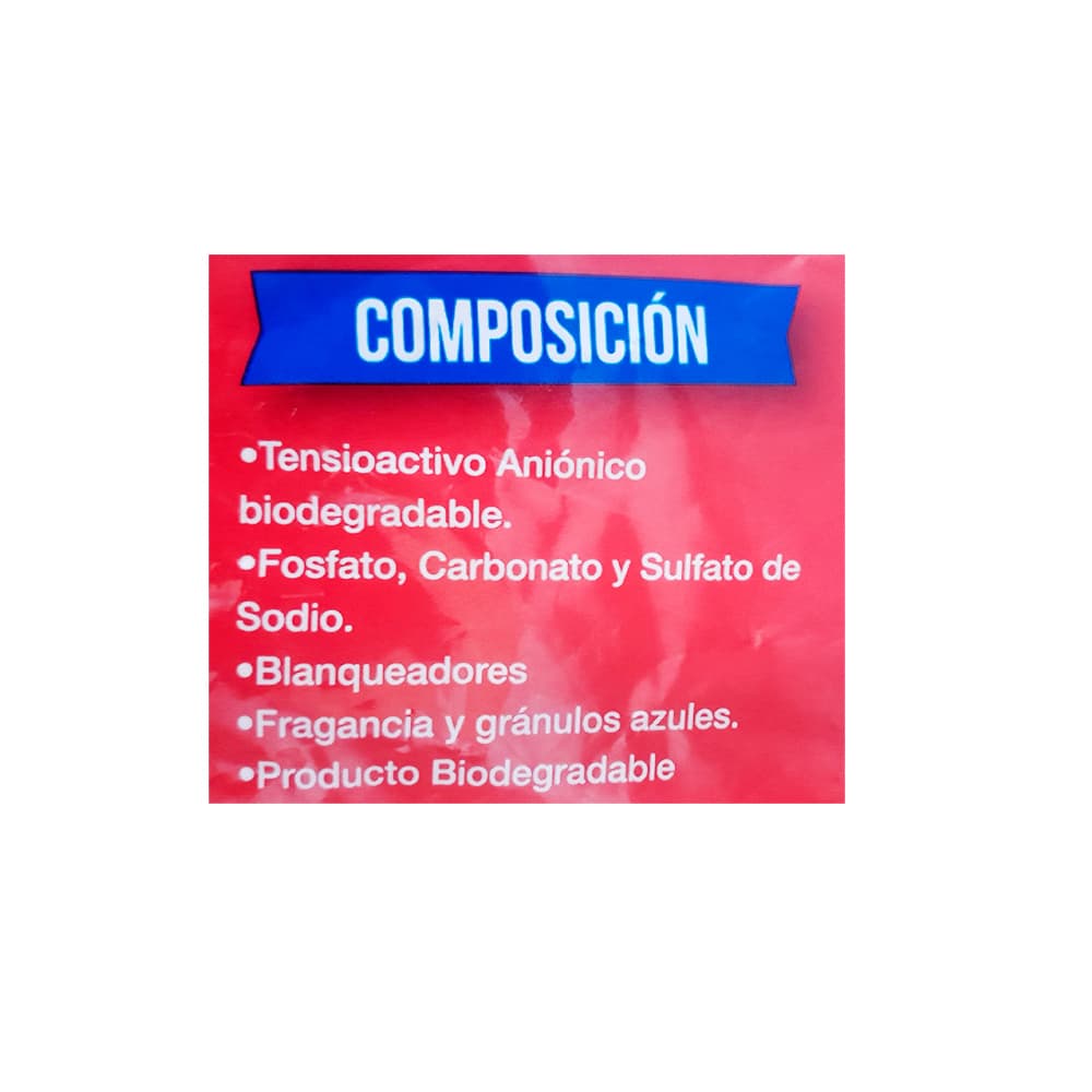 Detergente en polvo fragancia rosas STB (1 kg / 2.2 lb) - Miniatura 3