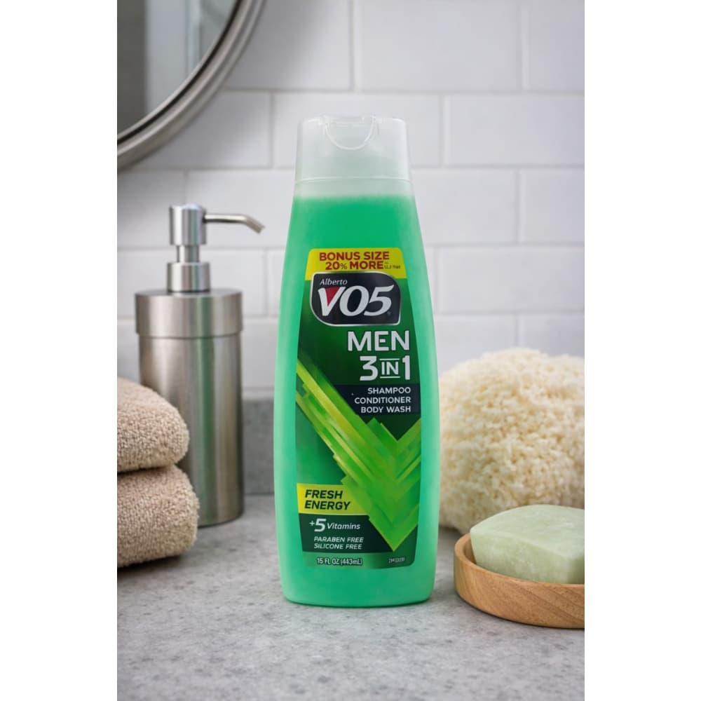 Champú 3 en 1 energía fresca Alberto VO5 (443 ml / 15 fl oz) - Miniatura 3