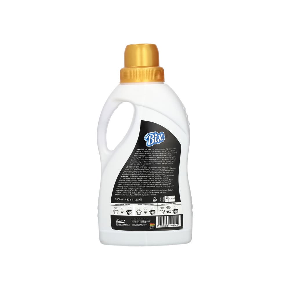 Detergente líquido para ropa negra Bix (1 L) - Miniatura 3