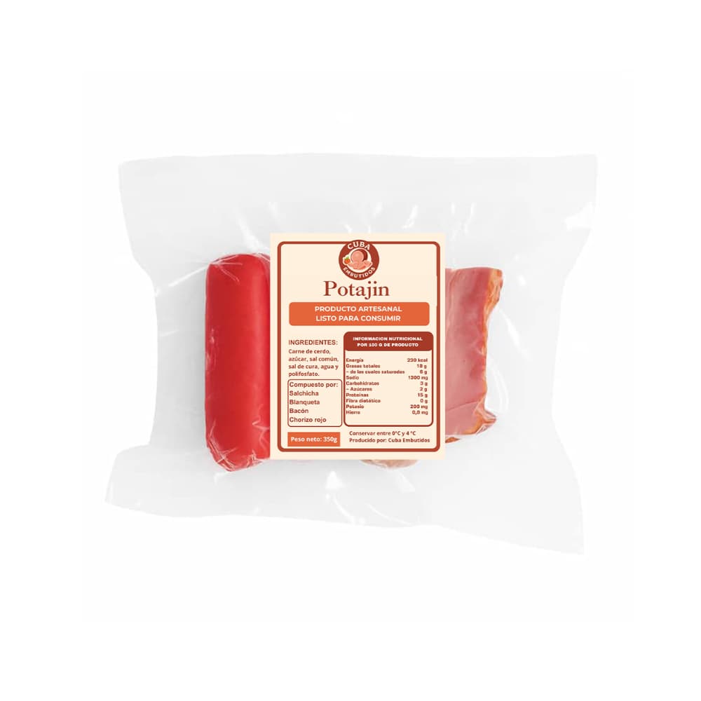 Potajin Cuba Embutidos (350 g / 0.772 lb) - Miniatura 2