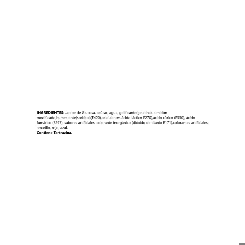 Gomas de gelatina sabor a fresa rellenas con líquido sabor a fresa Play (55 g / 1.94 oz) - Miniatura 2