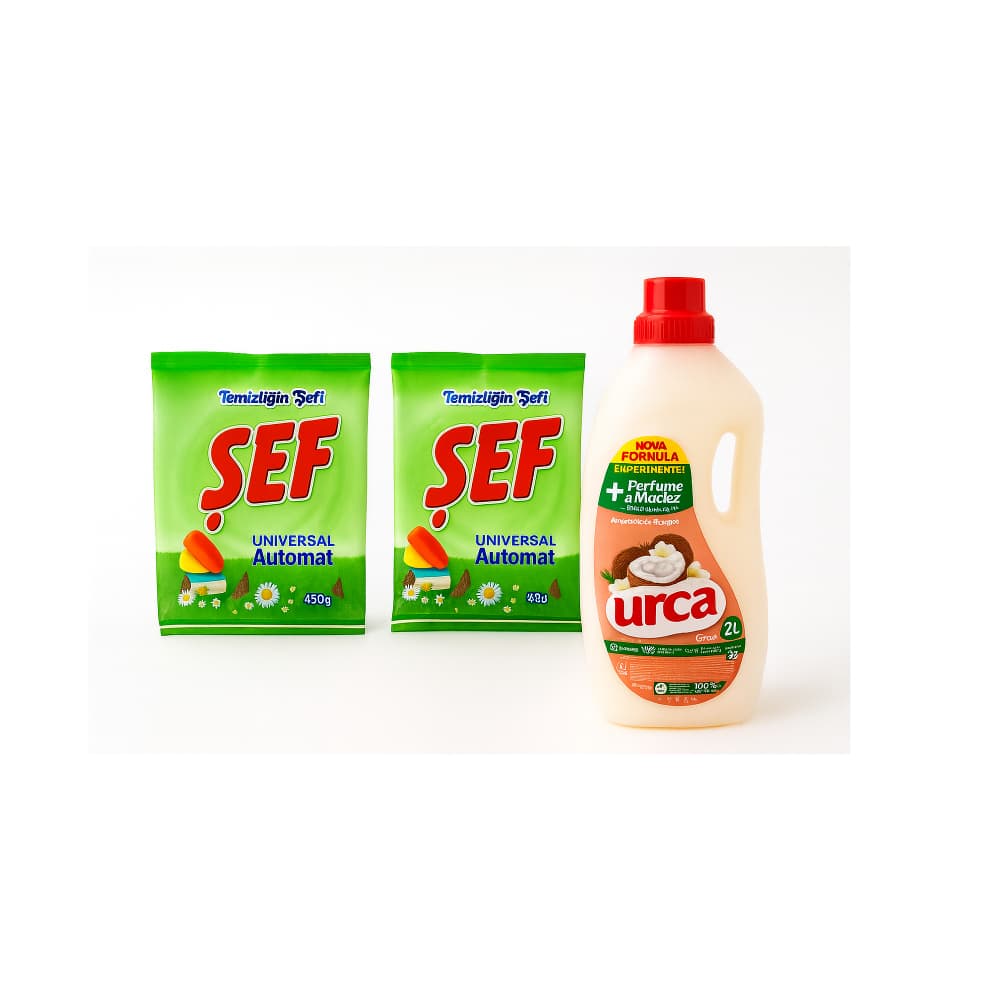 Combo de Suavizante de ropas ternura baby Urca + Detergente en Polvo Universal - Imagen 1