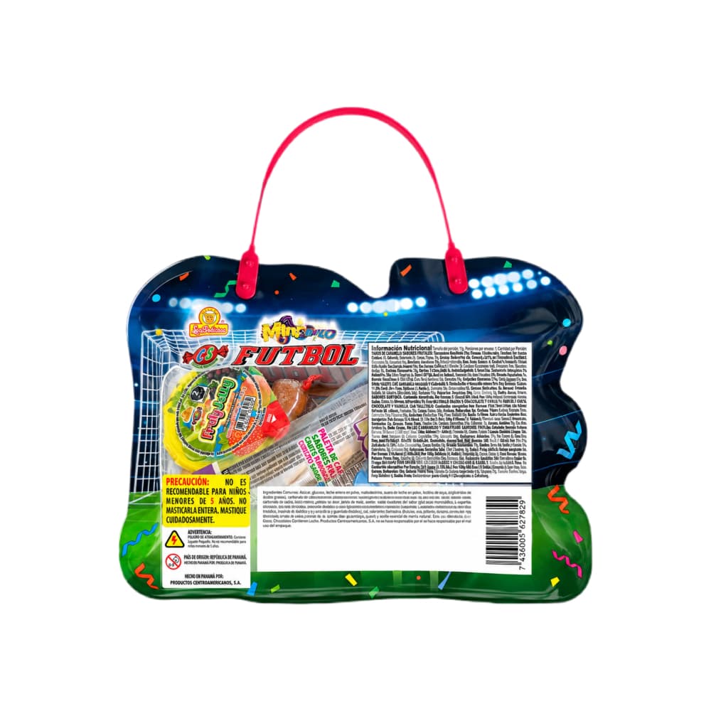 Surtido de dulces, galletas y juguetes con dulces con temática de fútbol Las Delicias (110 g / 3.88 oz) - Miniatura 2