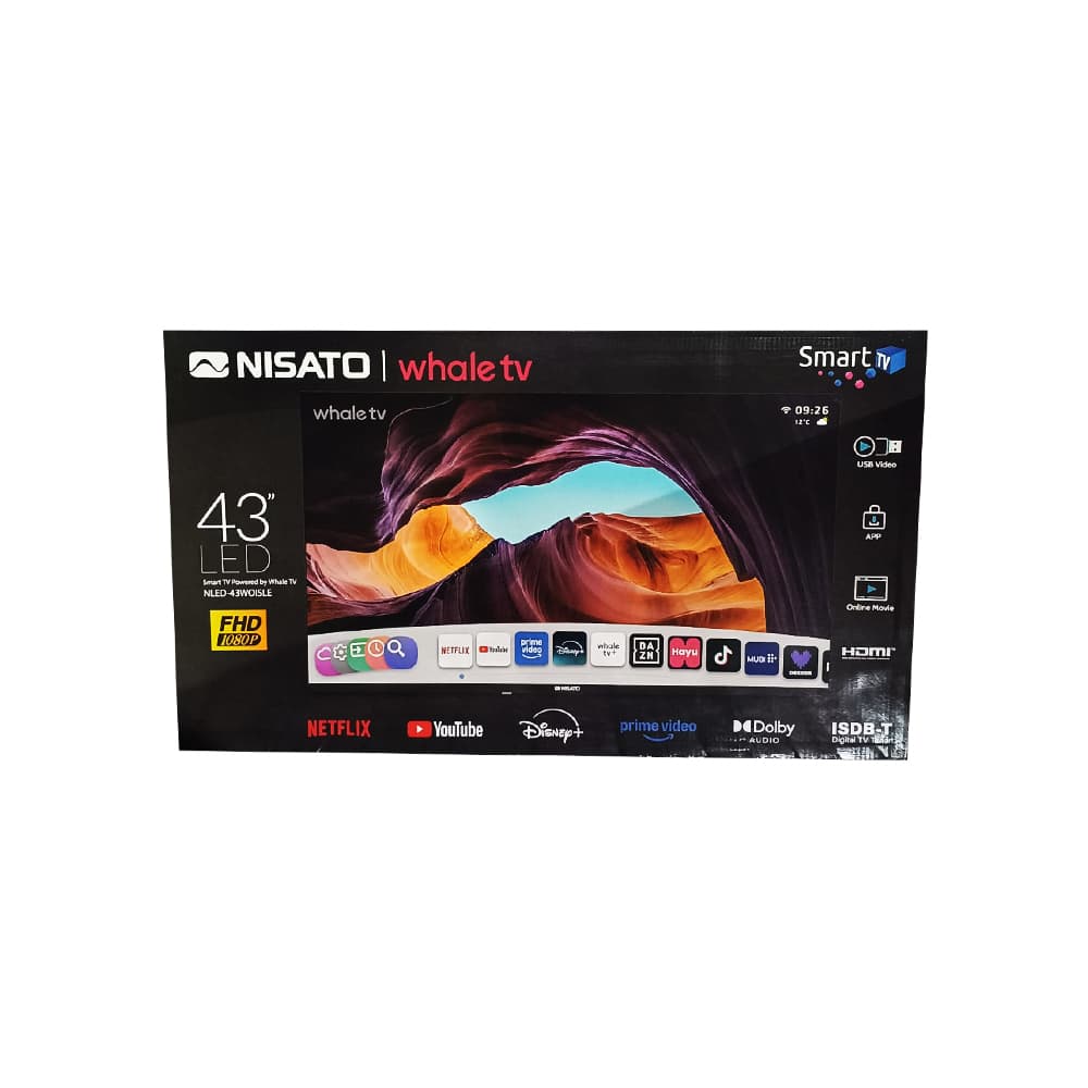 Televisor Smart TV de 43" Nisato NLED-43WOISLE - Miniatura 4