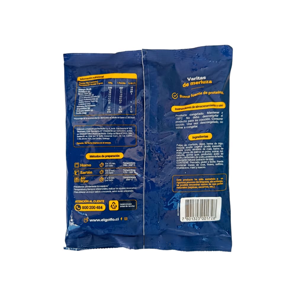 Varitas de merluza El Golfo (200 g / 7.05 oz) - Miniatura 3