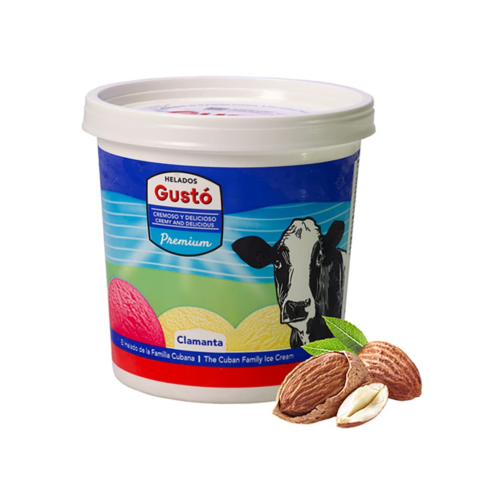 Helado Premium de almendra Gustó (1 L) - Miniatura 2