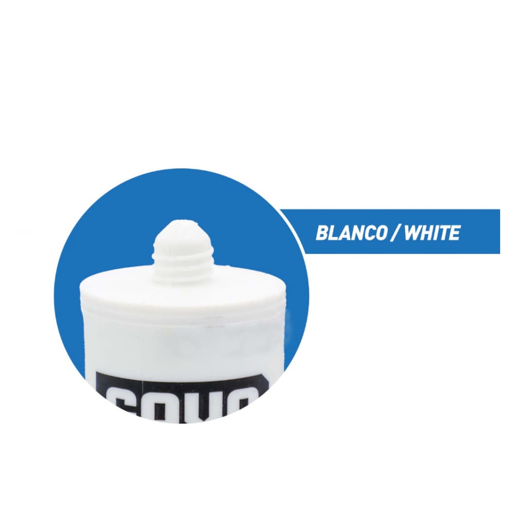 Sellante - silicona - acrílico blanco Covo (300 ml) - Miniatura 4