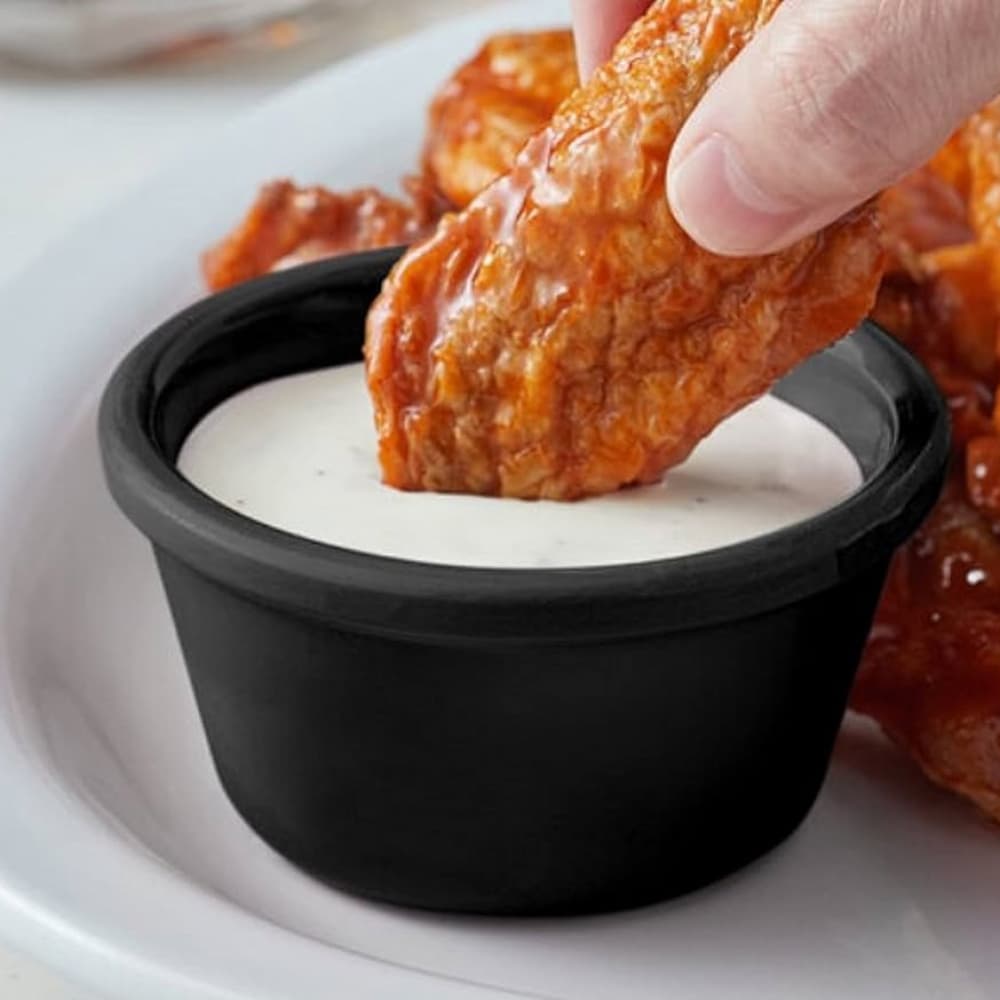 Cuenco simple color negro Kulsan - Miniatura 2