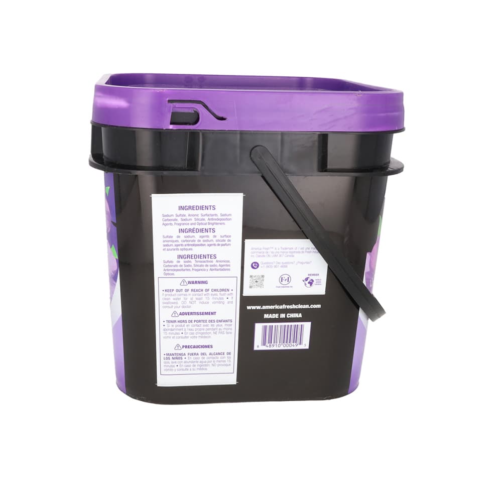 Detergente en polvo de cuidado extra America Fresh (4 kg / 8.8 lb) - Miniatura 4