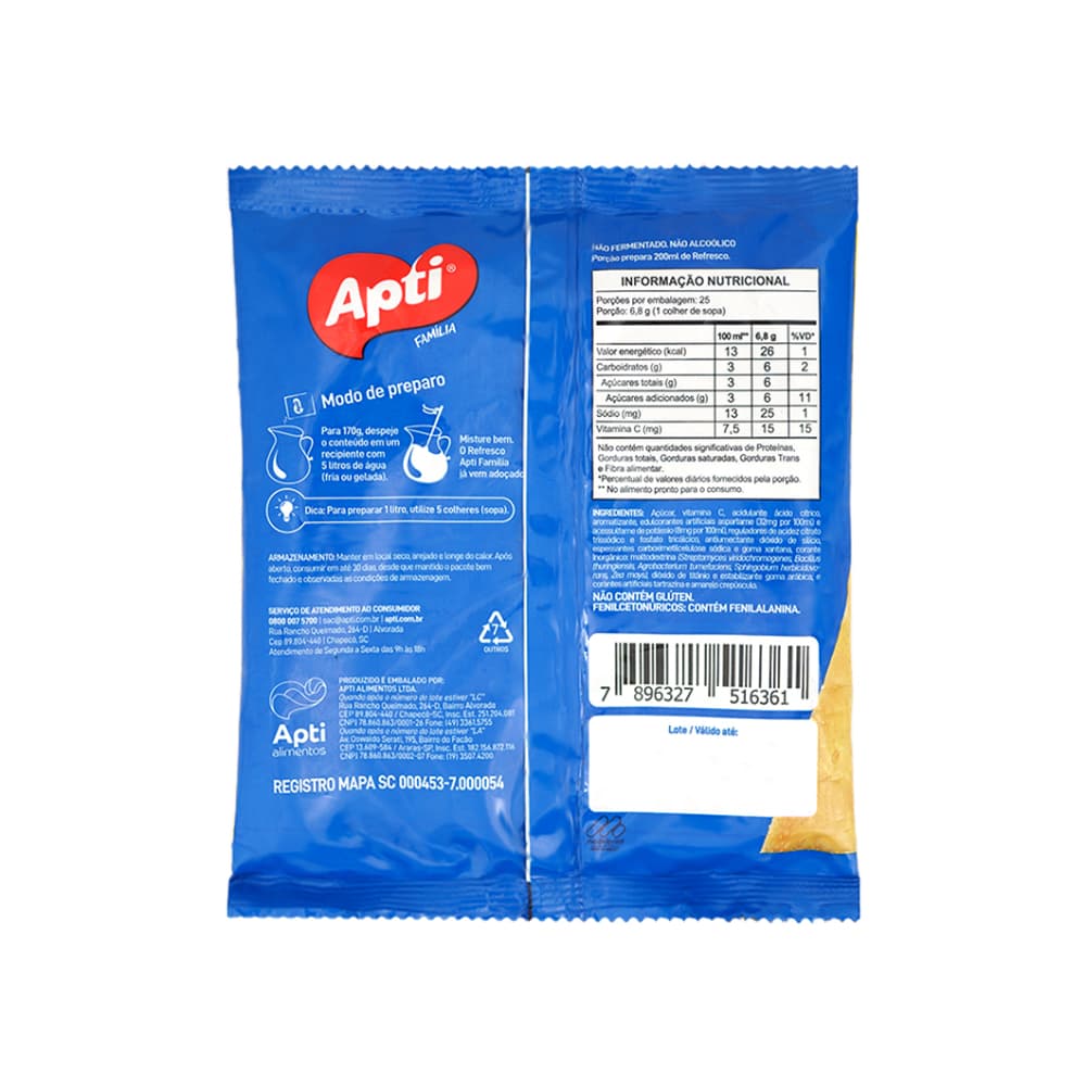 Refresco instantáneo sabor piña (3 x 170 g / 6 oz) - Miniatura 3