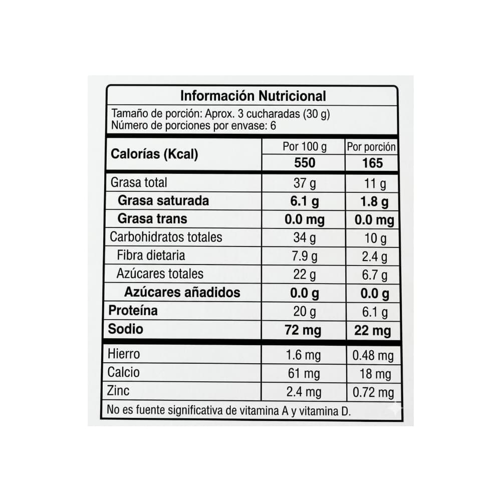 Mezcla de maní salado y uvas pasas La especial (180 g / 6.35 oz) - Miniatura 3