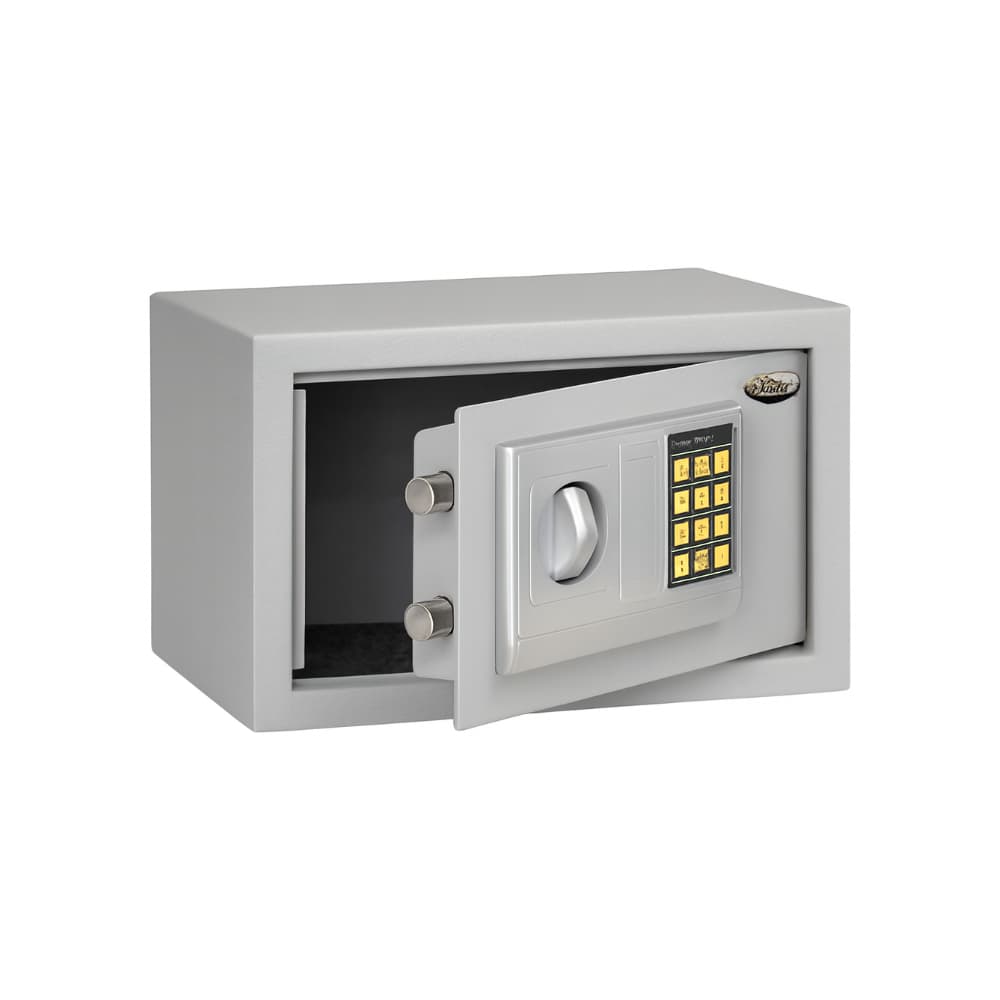 Caja de seguridad electrónica grande color gris Max Motor modelo 964-2104708 (35 L) - Miniatura 3