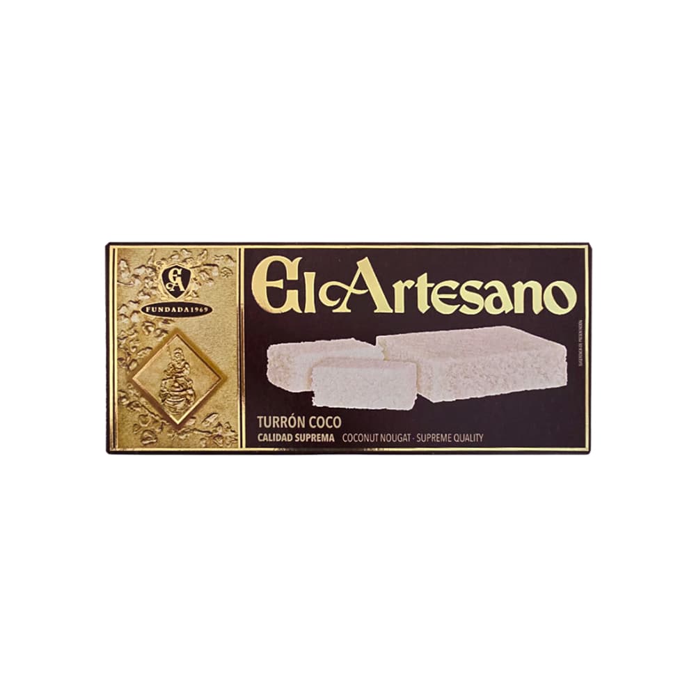 Turrón de coco El Artesano (150 g / 5.29 oz) - Miniatura 2