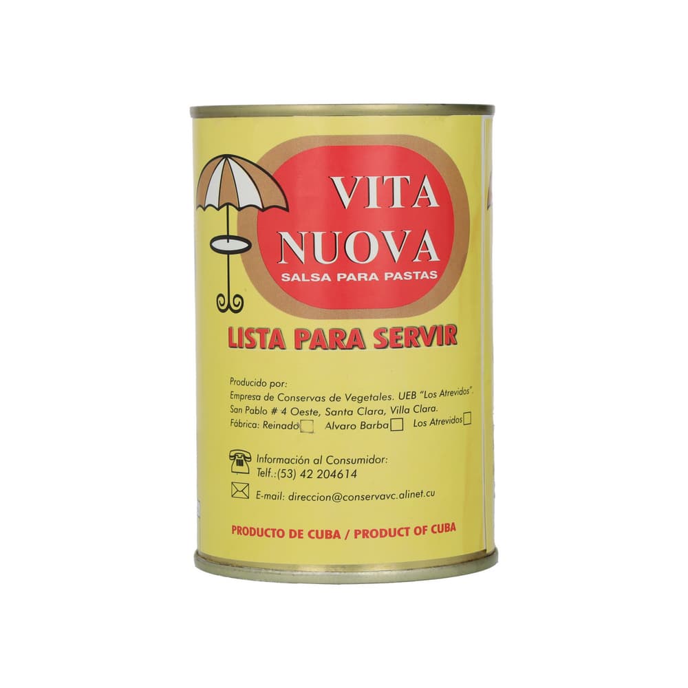Salsa para pastas Vita Nuova (435 g / 15.34 oz) - Miniatura 1