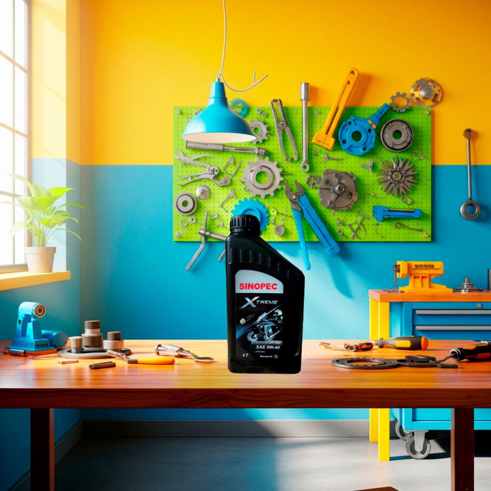 Aceite para motor Xtreme Sinopec 5W-40 (1 L) - Miniatura 3