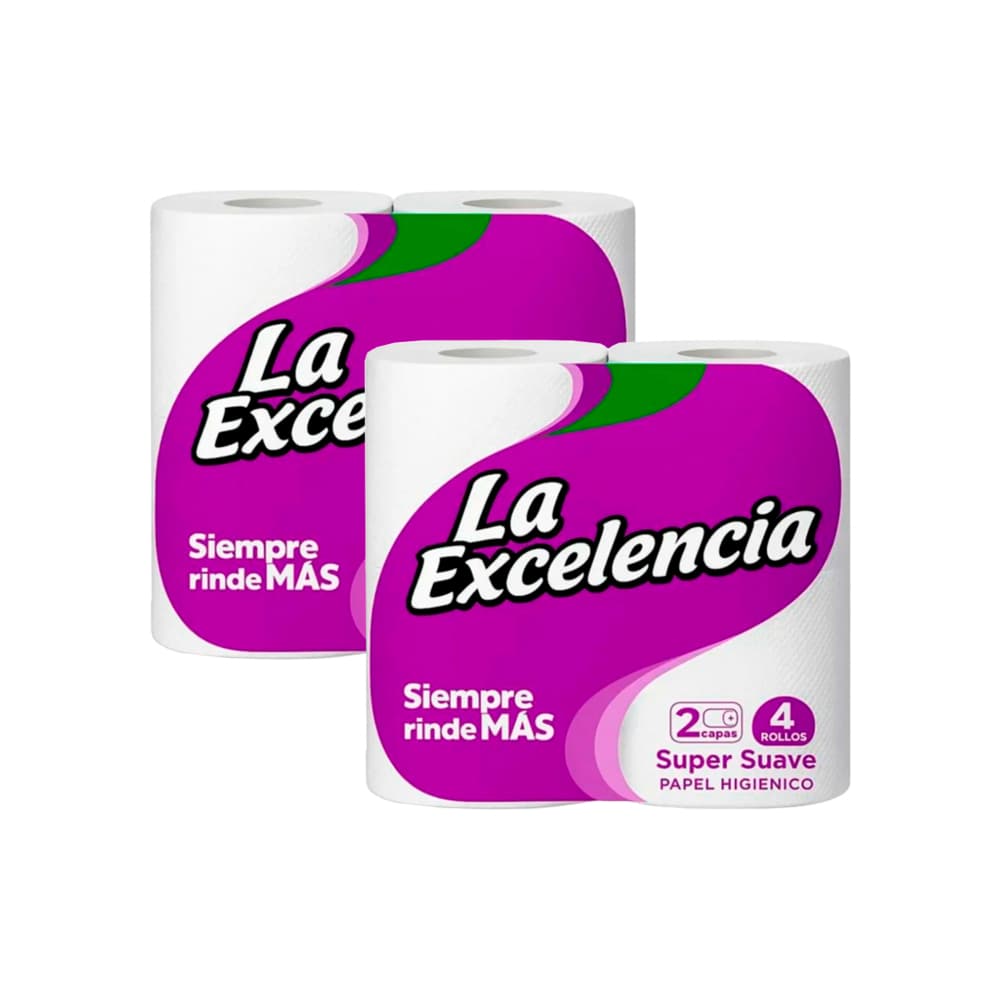 Papel higiénico La Excelencia (8 U) - Miniatura 1
