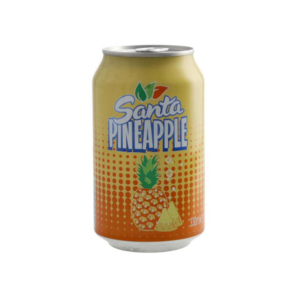 Refresco gaseado de piña Santa (6 x 330 ml) - Miniatura 3