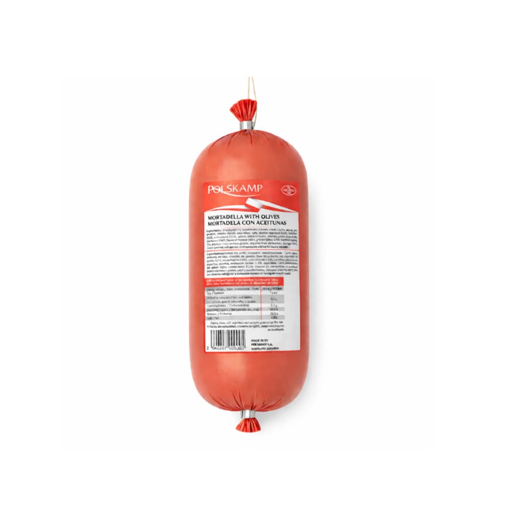 Mortadela con aceitunas Polskamp (500 g / 17.6 oz) - Miniatura 1