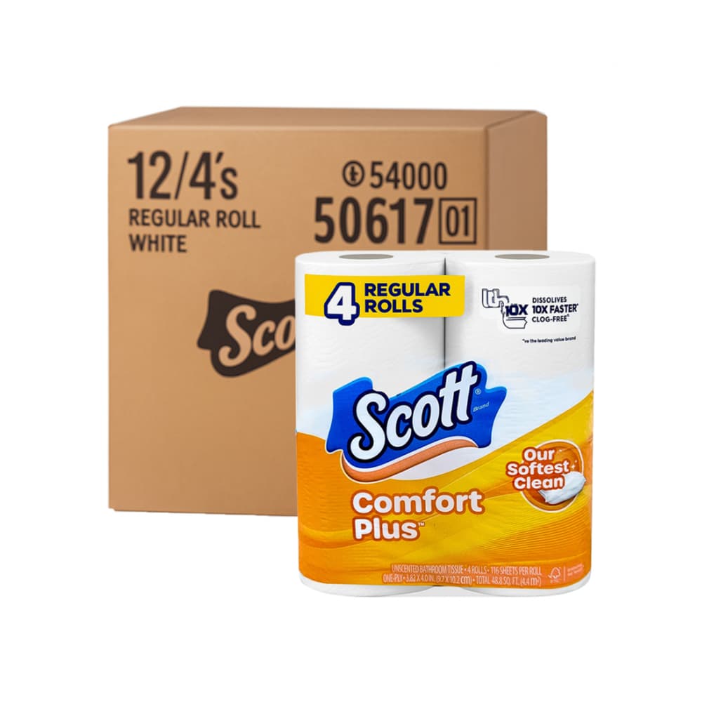Papel sanitario doméstico Scott Brand (12 x 4 U) - Miniatura 1